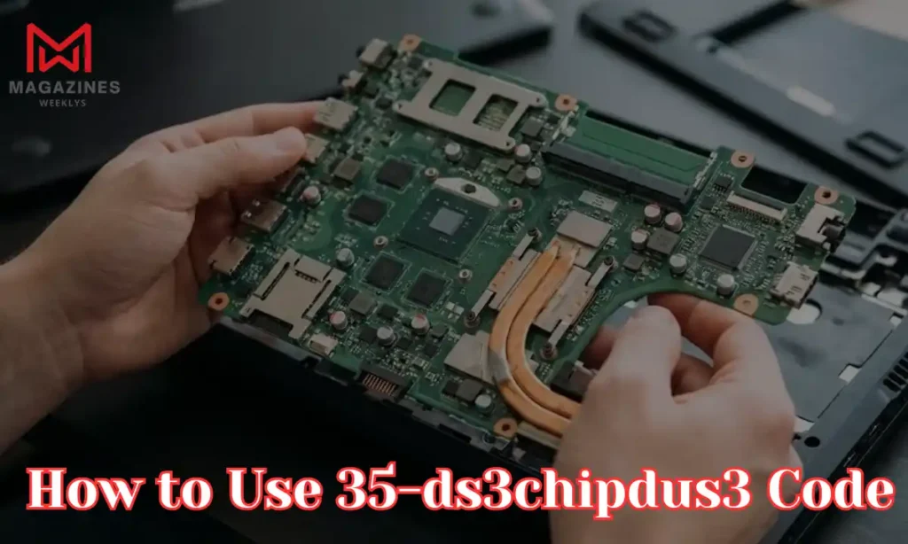 how to use 35-ds3chipdus3 code